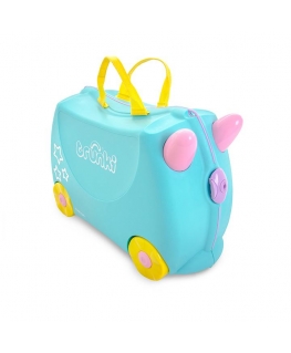 Trunki 1568282711 lagaminas Nedidelis lagaminas Rožinė, Turkis, Geltona 18 L Plastikas