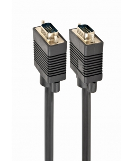 Gembird CC-PPVGA-10M-B VGA кабель VGA (D-Sub) Черный