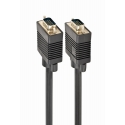 Gembird CC-PPVGA-10M-B VGA kabelis VGA (D-Sub) Juoda Gembird CC-PPVGA-10M-B VGA kabelis VGA (D-Sub) Juoda