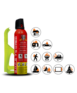 Unassigned SAFE HOME Fire extinguishing spray SAFE 750 SAFE 75F holder