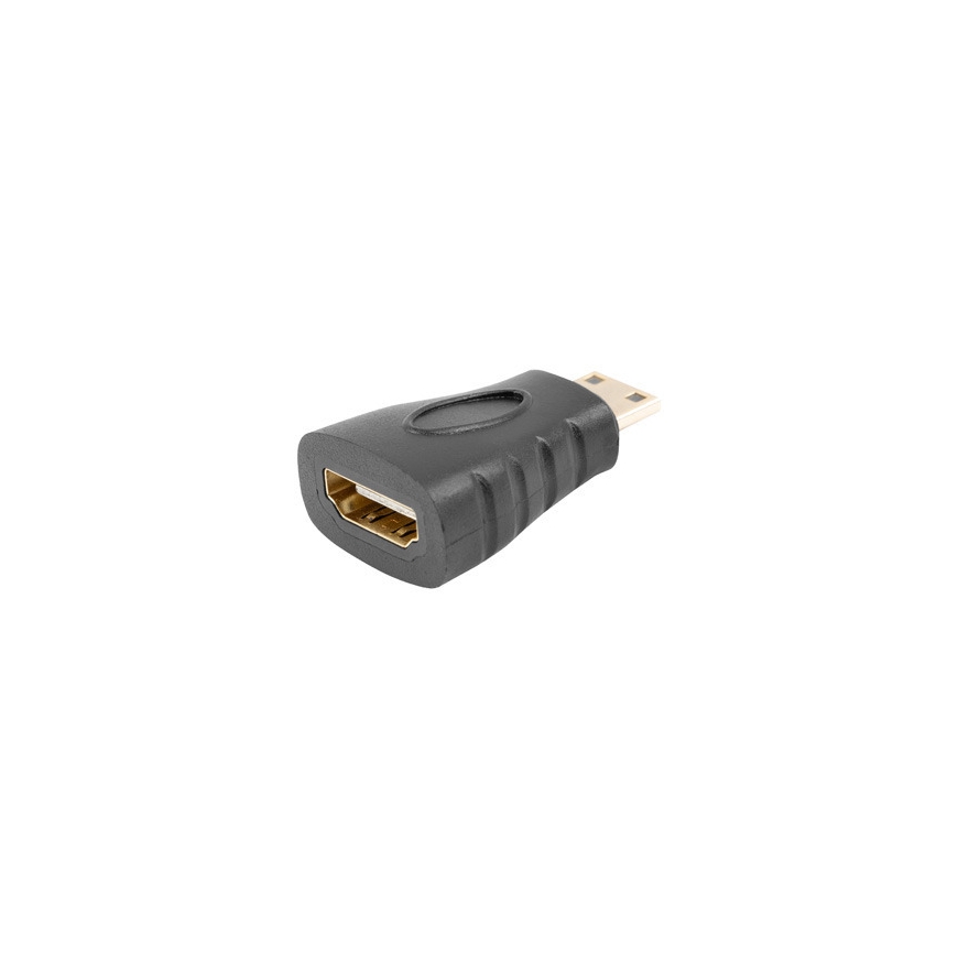 Lanberg AD-0037-BK kaabli soomuutja HDMI HDMI Mini-C Must