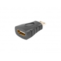 Lanberg AD-0037-BK cable gender changer HDMI HDMI Mini-C Black
