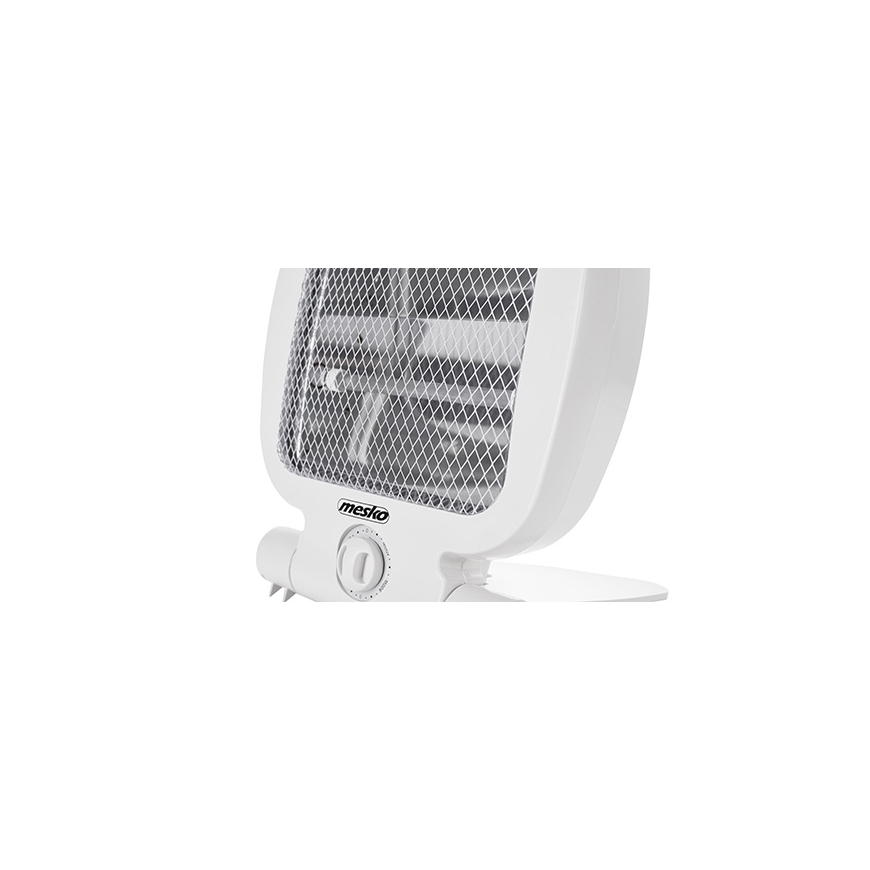 Mesko Home MS 7710 Indoor White 800 W Quartz electric space heater – 4
