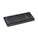 GENESIS Thor 230 TKL klaviatūra Žaidimams USB + RF Wireless + Bluetooth QWERTY Juoda GENESIS Thor 230 TKL klaviatūra Žaidimams USB + RF Wireless + Bluetooth QWERTY Juoda
