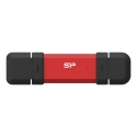Silicon Power DS72 USB flash drive 1 TB USB Type-A / USB Type-C 3.2 Gen 2 (3.1 Gen 2) Red