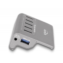 DeLOCK 64182 sąsajos šakotuvas USB 3.2 Gen 2 (3.1 Gen 2) Type-A 10 Mbit/ai Pilka DeLOCK 64182 sąsajos šakotuvas USB 3.2 Gen 2 (3.1 Gen 2) Type-A 10 Mbit/ai Pilka