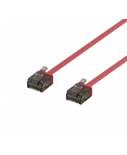 Deltaco UUTP-2046 сетевой кабель Красный 2 m Cat6a U/UTP (UTP)