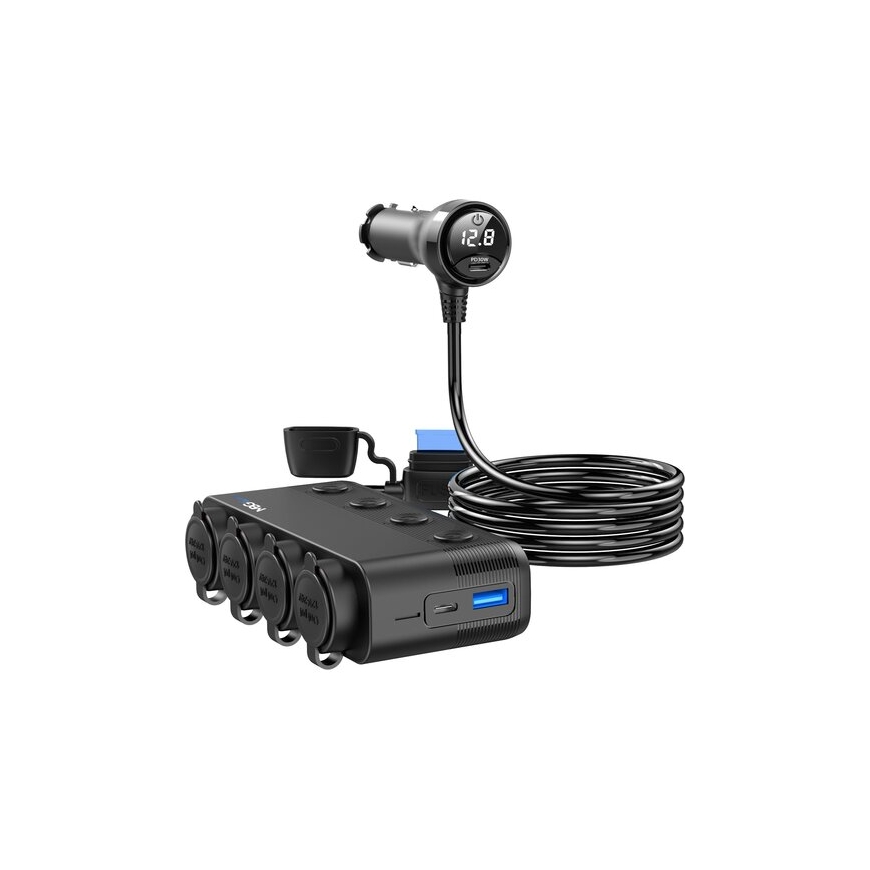 Cigarette lighter socket splitter MBG Line HS75AD – 2
