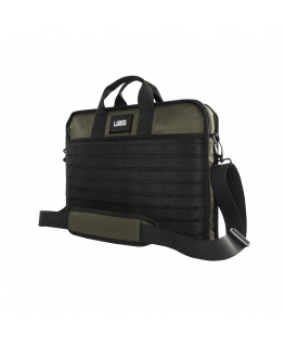 Urban Armor Gear 982410117272 knyginio kompiuterio dėklas 35,6 cm (14") Portfelis Juoda, Alyva
