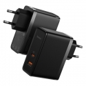 Baseus CCGP090201 mobiilseadme laadija Universaalne Must Vahelduvvool Kiirlaadimine Hoonesisene Baseus CCGP090201 mobiilseadme laadija Universaalne Must Vahelduvvool Kiirlaadimine Hoonesisene