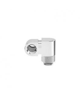 Barrow 360 grādu G1/4 collu adapteris, 21mm nobīde - sudraba