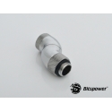 Barrow 360-kraadine G1/4 tolline adapter, 21mm nihkega - hõbedane Barrow 360-kraadine G1/4 tolline adapter, 21mm nihkega - hõbedane