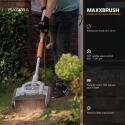 Batavia Maxxbrush 1020W mitmeharja 26 cm rohelise spiraaliga Batavia Maxxbrush 1020W mitmeharja 26 cm rohelise spiraaliga