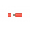 Goodram UME3 USB flash drive 128 GB USB Type-A 3.2 Gen 1 (3.1 Gen 1) Orange Goodram UME3 USB flash drive 128 GB USB Type-A 3.2 Gen 1 (3.1 Gen 1) Orange