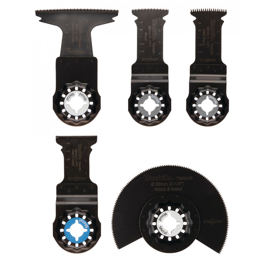 Makita E-24935 Multitool STARLOCK komplekts 5 gab. – 2