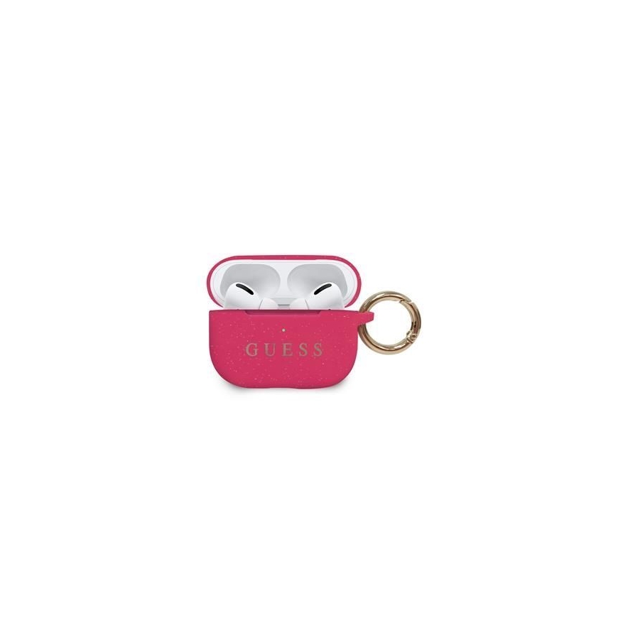 Силиконовый чехол для AirPods Pro Фуксия