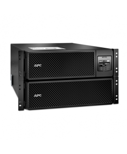 APC Smart-UPS On-Line SRT10KRMXLI - 10kW/VA, 6x C13 + 4x C19 + hardwire 1 phase output, rack mountab
