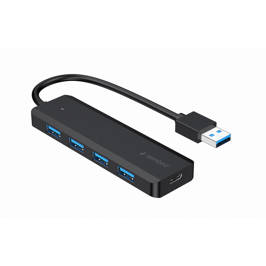 Gembird UHB-U3P4P-02 interfeisa centrmezgls USB 3