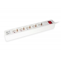 Equip 245554 power extension 1.8 m 5 AC outlet(s) Indoor White Equip 245554 power extension 1.8 m 5 AC outlet(s) Indoor White