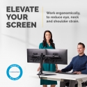 Fellowes Seasa 8043701 monitor mount / stand
