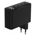 Gembird TA-UC-PDQC100LCD-01-BK mobiilseadme laadija Sülearvuti, Nutitelefon Must Vahelduvvool Kiirla Gembird TA-UC-PDQC100LCD-01-BK mobiilseadme laadija Sülearvuti, Nutitelefon Must Vahelduvvool Kiirla