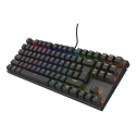 GENESIS Thor 303 TKL tastatūra Speļu USB QWERTY Amerikāņu angļu valoda Melns