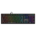 Savio STYX Outemu Red klaviatūra Žaidimams USB QWERTY JAV tarptautinė versija Juoda