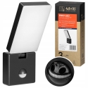 Orno ENID LED 10W, kõva valgusallikas PIR liikumisanduriga, 800lm, IP65, 4000K, must Orno ENID LED 10W, kõva valgusallikas PIR liikumisanduriga, 800lm, IP65, 4000K, must