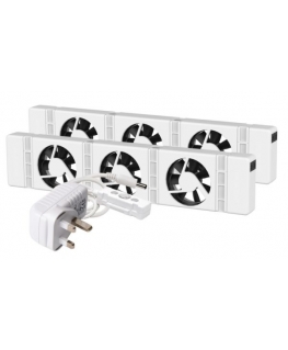 SpeedComfort Duo Set Balta Ventiliatorius