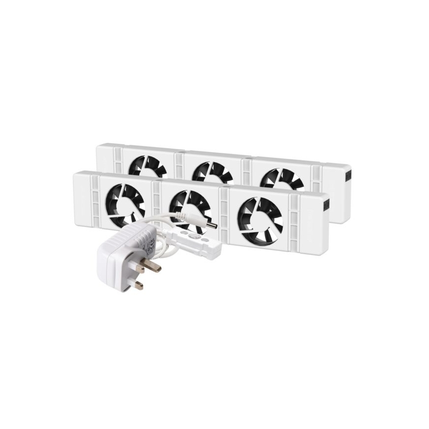 SpeedComfort Duo Set Balts Ventilators