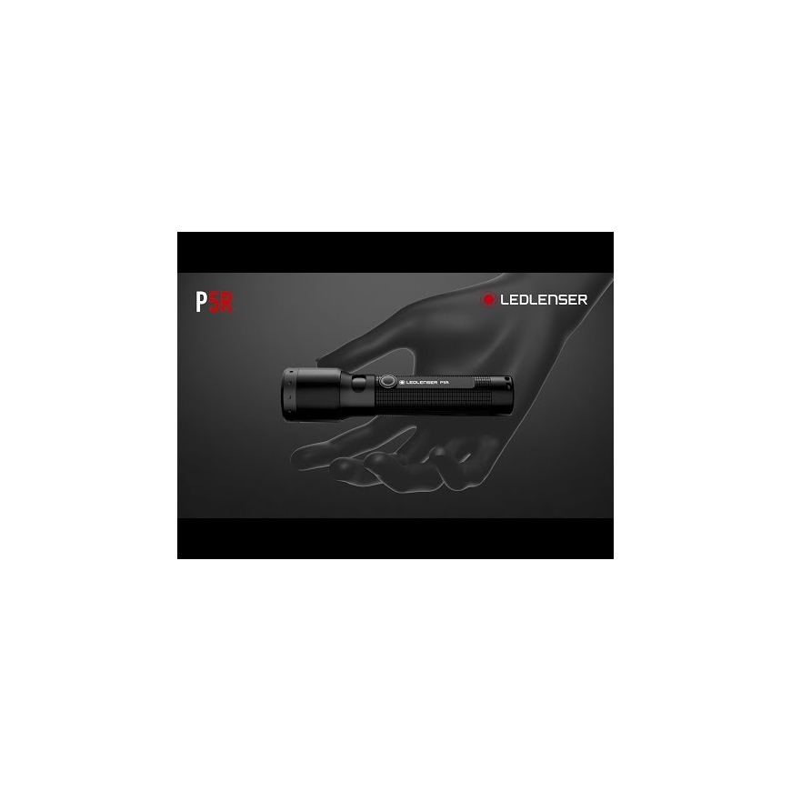 Фонарик ручной Ledlenser P5R черный, светодиодный – 2