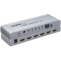 PREMIUMCORD HDMI switch 5:1 metal with remote control and power adapter PREMIUMCORD HDMI switch 5:1 metal with remote control and power adapter