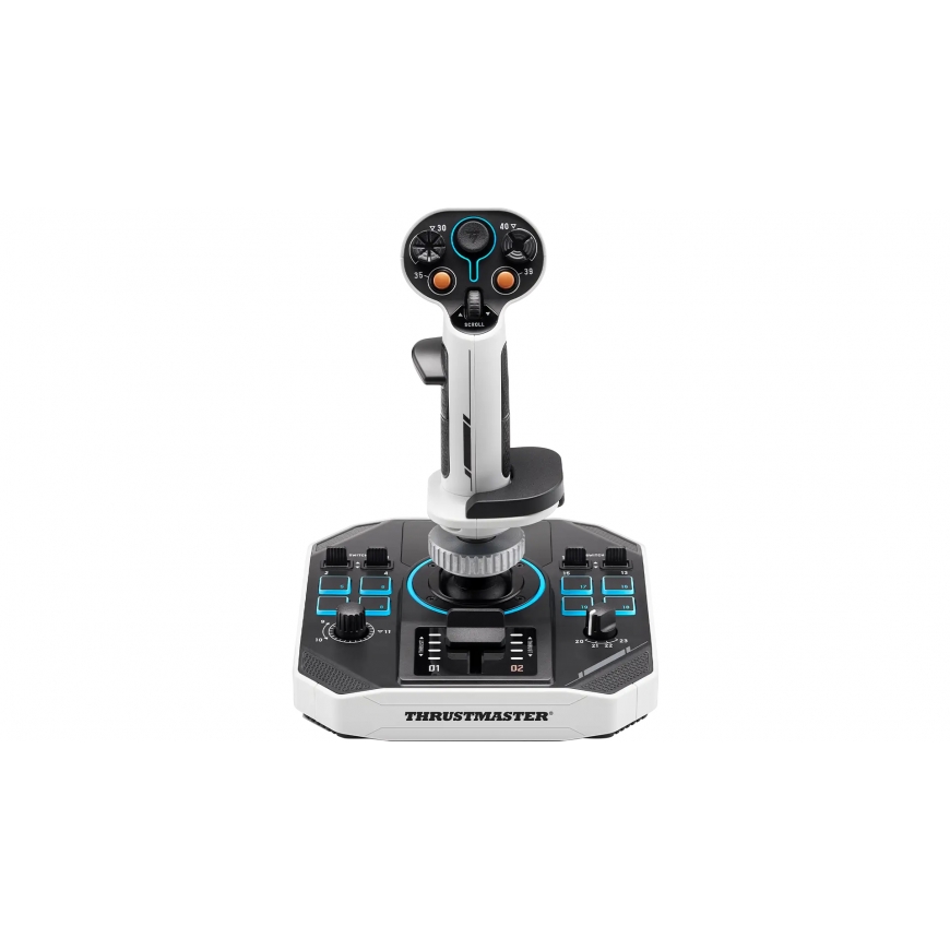 Thrustmaster Sol-R 1 Must, Valge USB Analoog/digitaal PC
