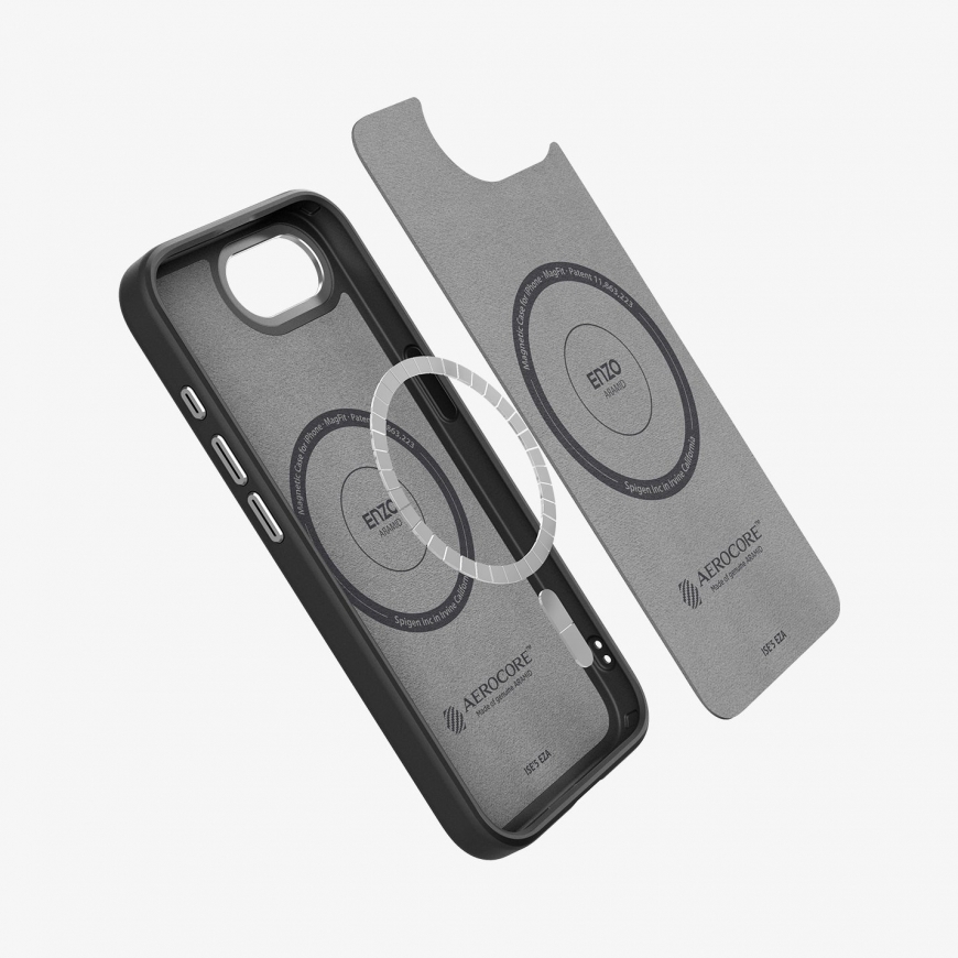 Spigen Enzo Aramid mobilo telefonu apvalks 15,5 cm (6.1") Aploksne Melns – 3