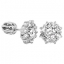 Brilio Silver Dazzling silver earrings with zircons EA1224W Brilio Silver Dazzling silver earrings with zircons EA1224W