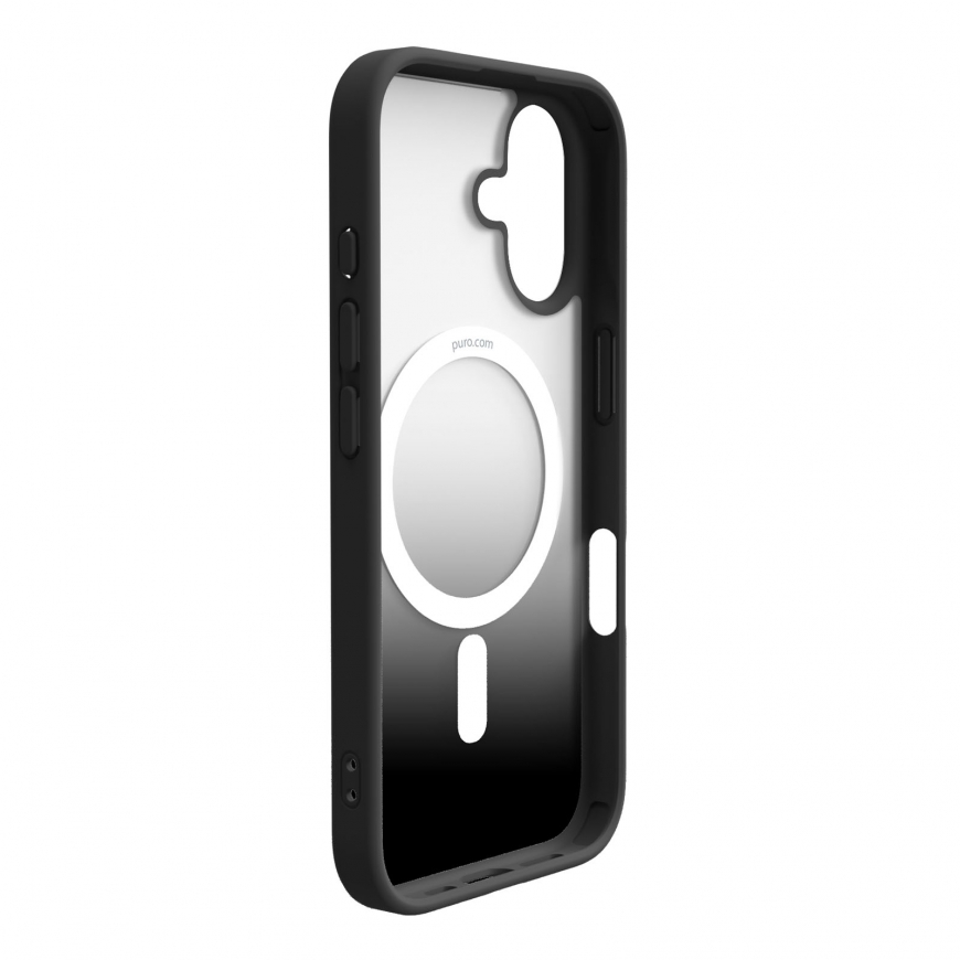 PURO PUIPC1661GRADBLK mobilo telefonu apvalks 15,5 cm (6.1") Aploksne Melns – 2
