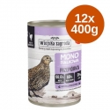 WIEJSKA ZAGRODA Kissanpennut Turkki kanalla - märkä kissanruoka - 400g