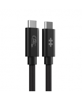 HYPER HyperDrive Next USB-kaapeli USB4 Gen 3x2 1,2 m USB C musta