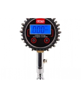 Blood pressure monitor Digital manometer with a rotating head and reset valve, 17 bar amio-04464