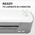 Fellowes 4560401 laminointikone Kuumalaminointikone Harmaa, Valkoinen Fellowes 4560401 laminointikone Kuumalaminointikone Harmaa, Valkoinen