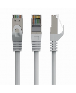 Gembird RJ45/RJ45 Cat6 1.5m networking cable White F/UTP (FTP)