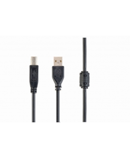 Gembird CCF-USB2-AMBM-15 USB-kaapeli USB 2.0 4,6 m USB A USB B musta