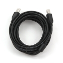 Gembird CCF-USB2-AMBM-15 USB-kaapeli USB 2.0 4,6 m USB A USB B musta Gembird CCF-USB2-AMBM-15 USB-kaapeli USB 2.0 4,6 m USB A USB B musta