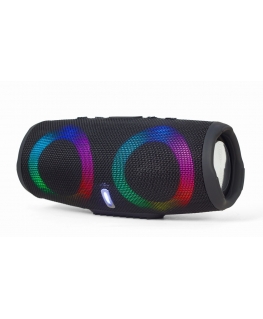 Gembird SPK-BT-LED-02 portable/party speaker Mono portable speaker Black 10 W