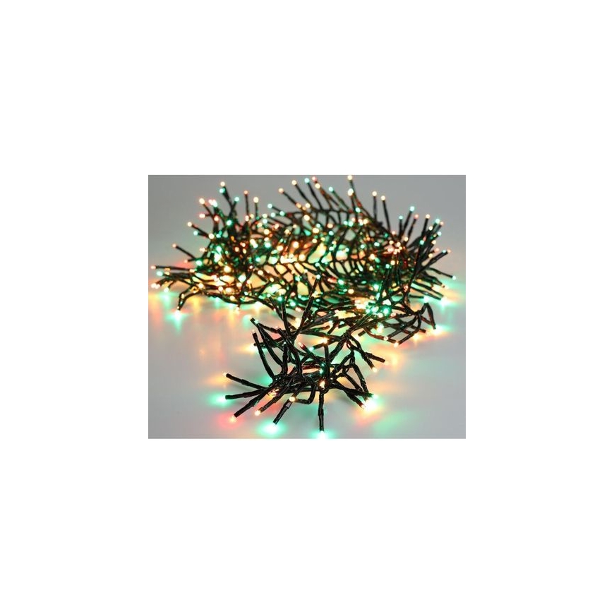 KOOPMAN CHRISTMAS LIGHTS STRING LIGHT 576 LED TIMER 4 COLORS