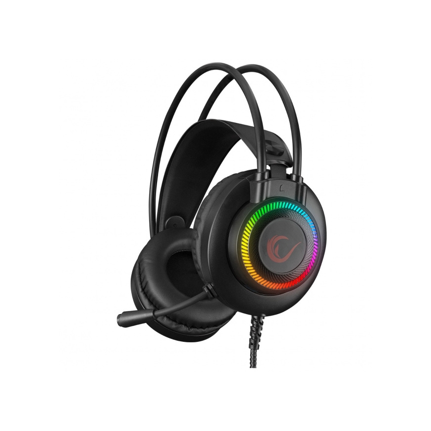 Rampage Ausinės žaidimams su mikrofonu X-JAMMER 7.1 juoda