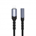 AUX adapter 3.5mm - Lightning Must Black BZ48 AUX adapter 3.5mm - Lightning Must Black BZ48