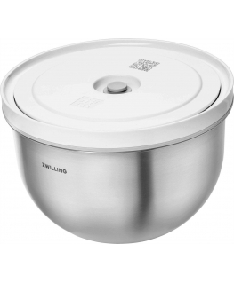 ZWILLING FRESH & SAVE Teräksinen kulho kannella 1,75 l, hopea