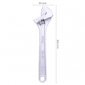 Deli Tools EDL012A stellatslēga Regulējama uzgriežņu atslēga