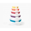 Joseph Joseph Nest Suorakulmainen Setti 6,72 L Monivärinen 5 kpl Joseph Joseph Nest Suorakulmainen Setti 6,72 L Monivärinen 5 kpl